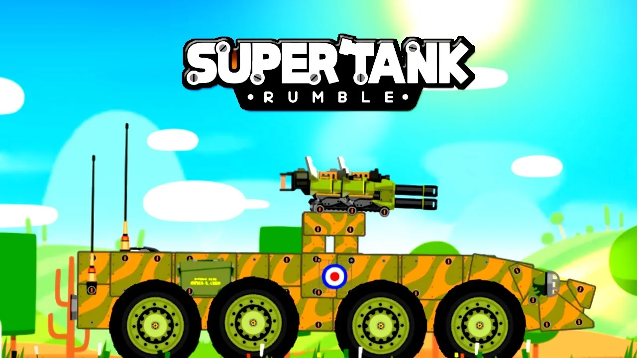 Super Tank Rumble Mod Apk V4.9.9 (Unlimited Gold, Gems)