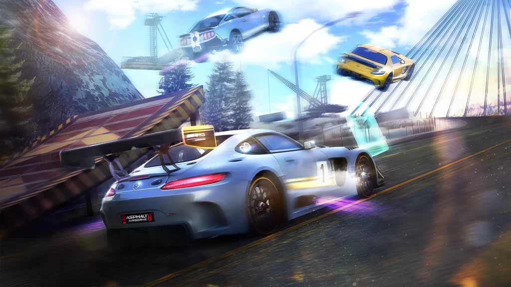 Asphalt 8 Mod APK (Unlimited money, tokens)