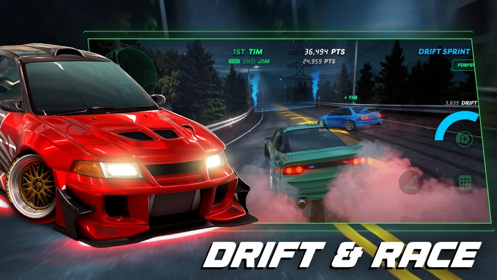 Static Shift Racing MOD APK (Unlimited Money/Full Nitro)