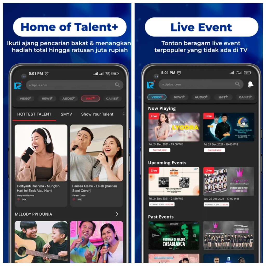 RCTI Plus Mod Apk (Premium Unlocked) Download