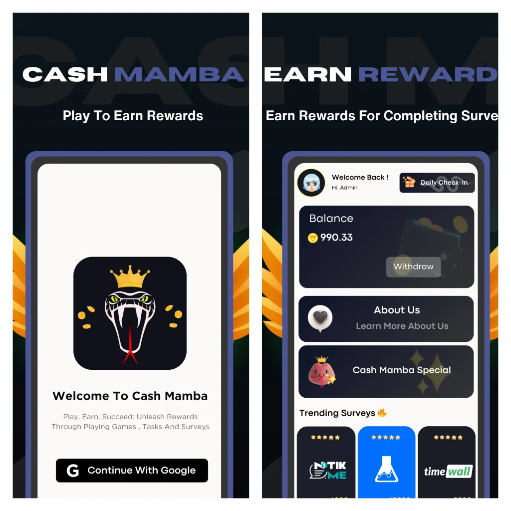 Cash Mamba Mod Apk (Unlimited Money) Download