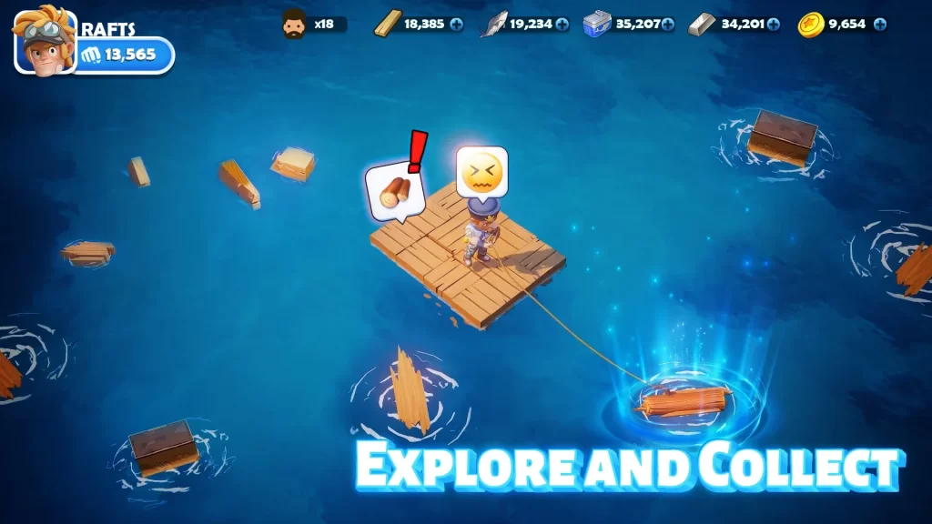 The Last Rafts Mod Apk (Unlocked Everything)