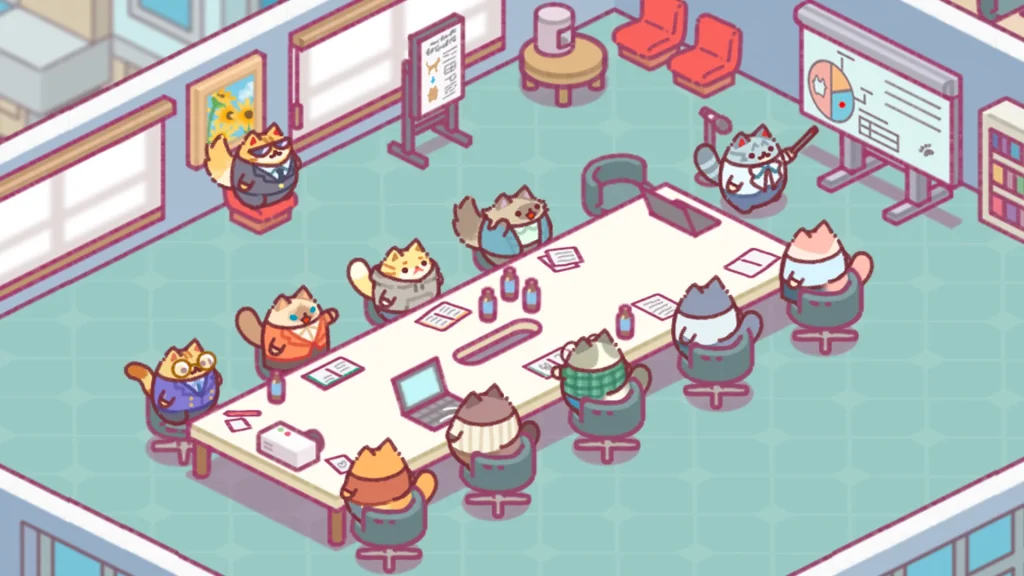 Office Cat Mod Apk (Unlimited Money & gems)