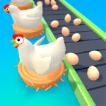 Idle Egg Factory Mod Apk v2.7.5 (Unlimited Money and gems)